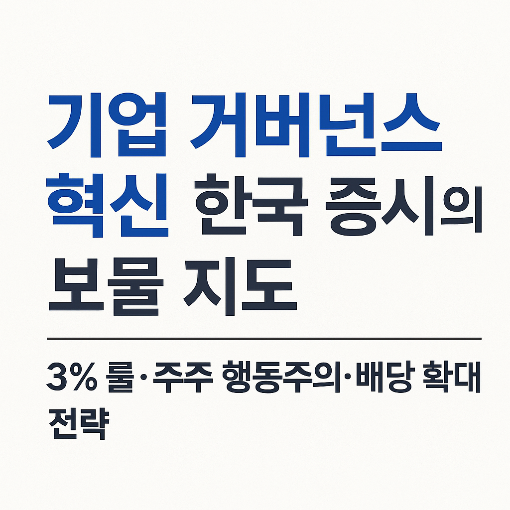 기업거버넌스혁신의 주요내용 이미지