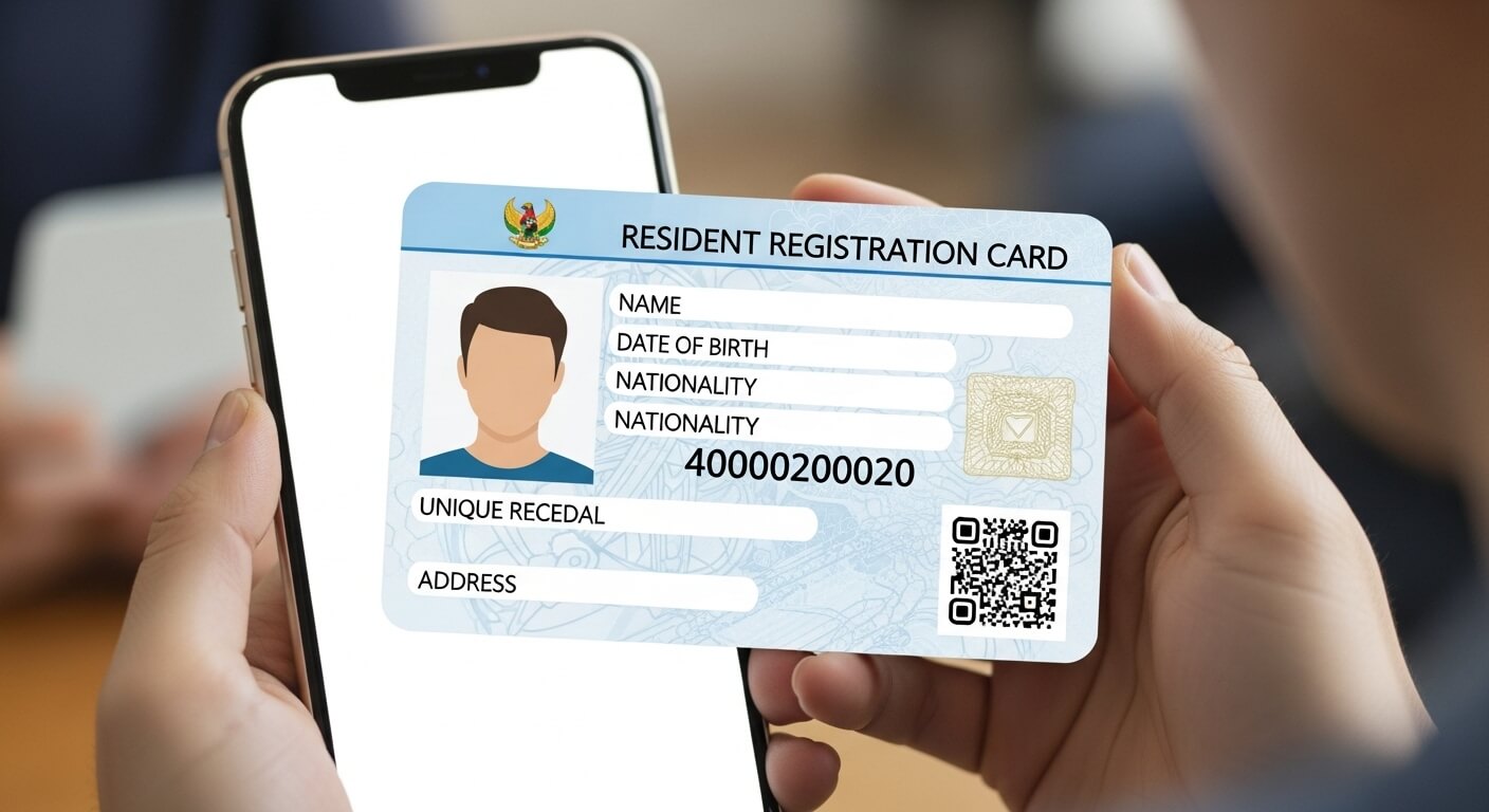 모바일 주민등록증 발급방법