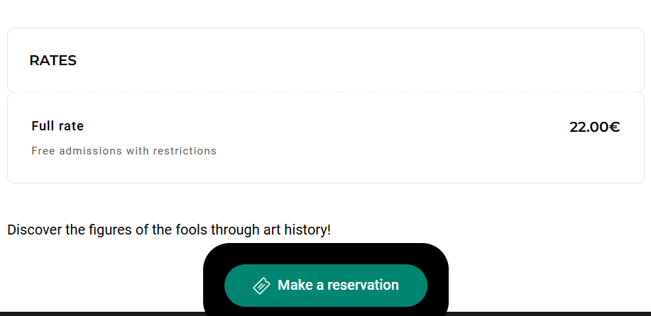 루브르 박물관 입장료, 예약