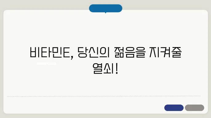 뻬타민E 효능