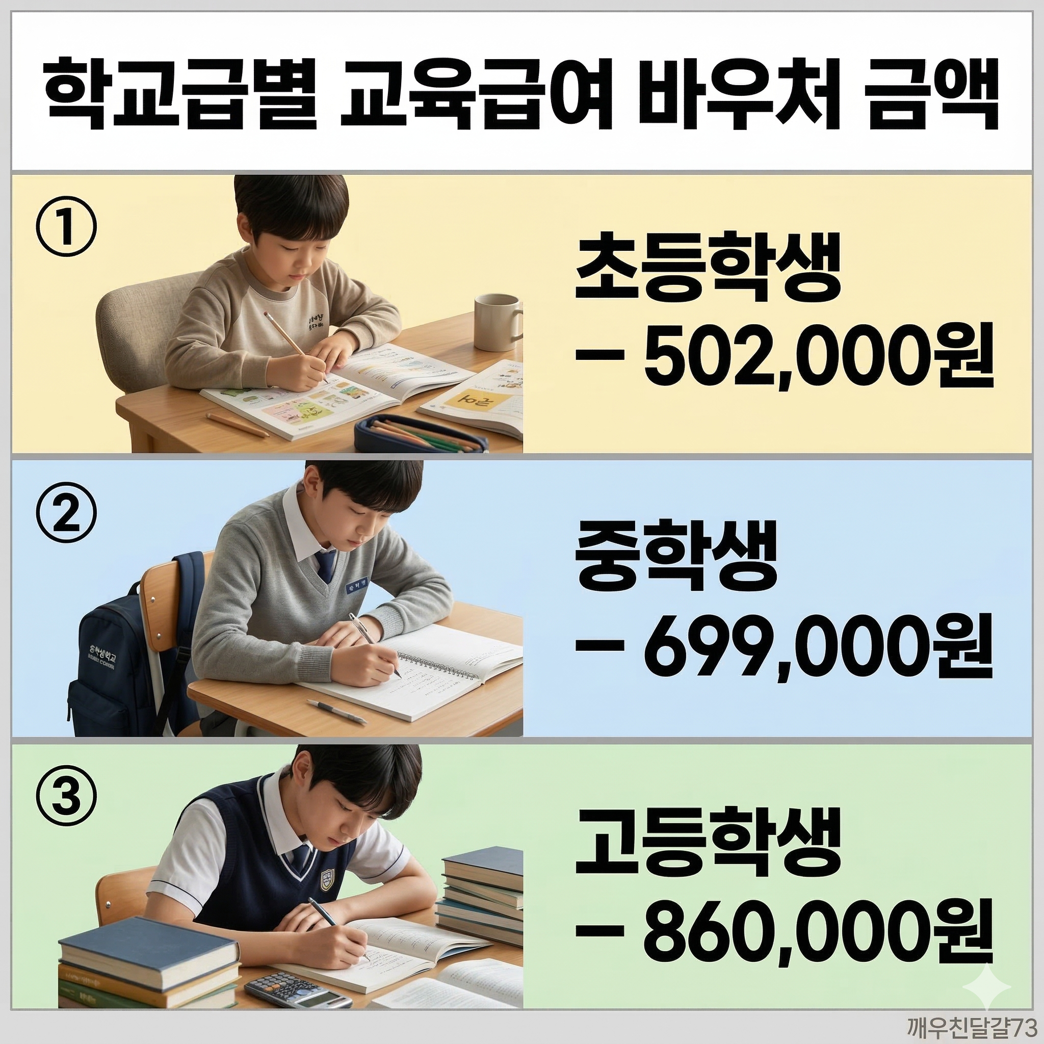 2026 교육급여 바우처 신청방법·대상·금액 총정리 (3월 20일 집중신청 마감!)