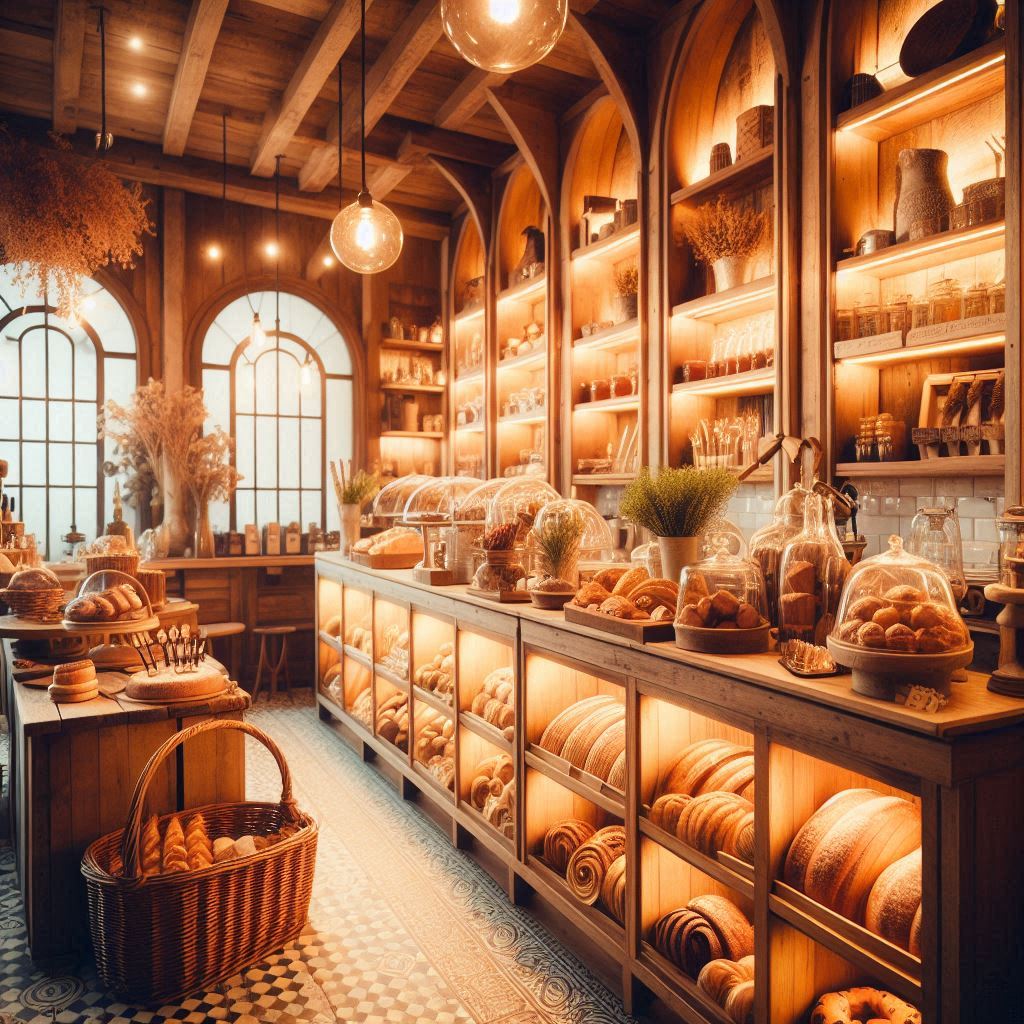 베이커리 배경