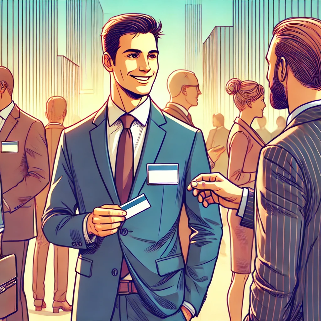 전문-이벤트에서-네트워킹하며-커리어를-성장시키는-참여자