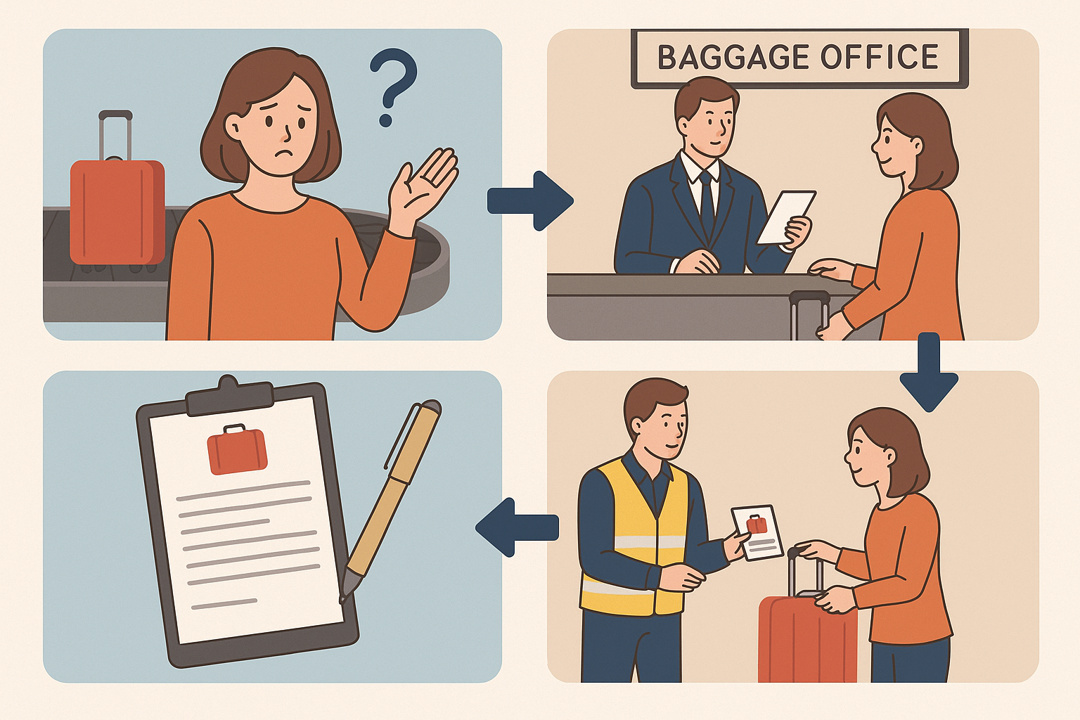 세부 막탄 공항 도착 후 수하물 분식 파손