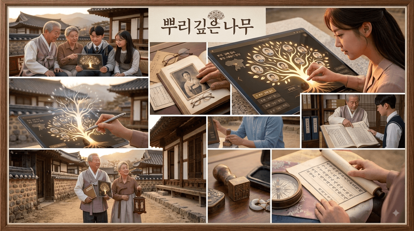 뿌리를 찾아서 사이트