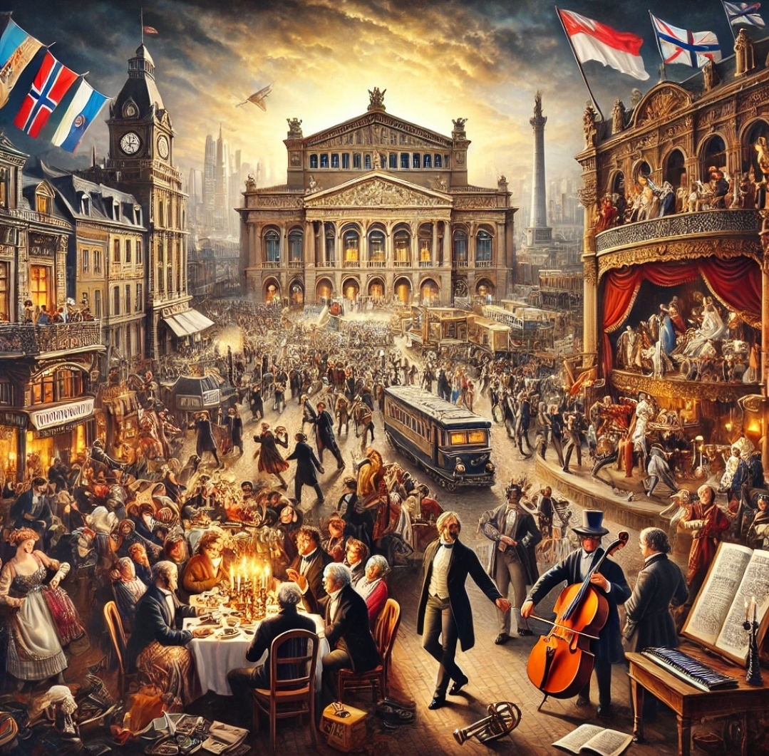 근대 문화와 예술: 근대 산업화 시대(1750-1900)