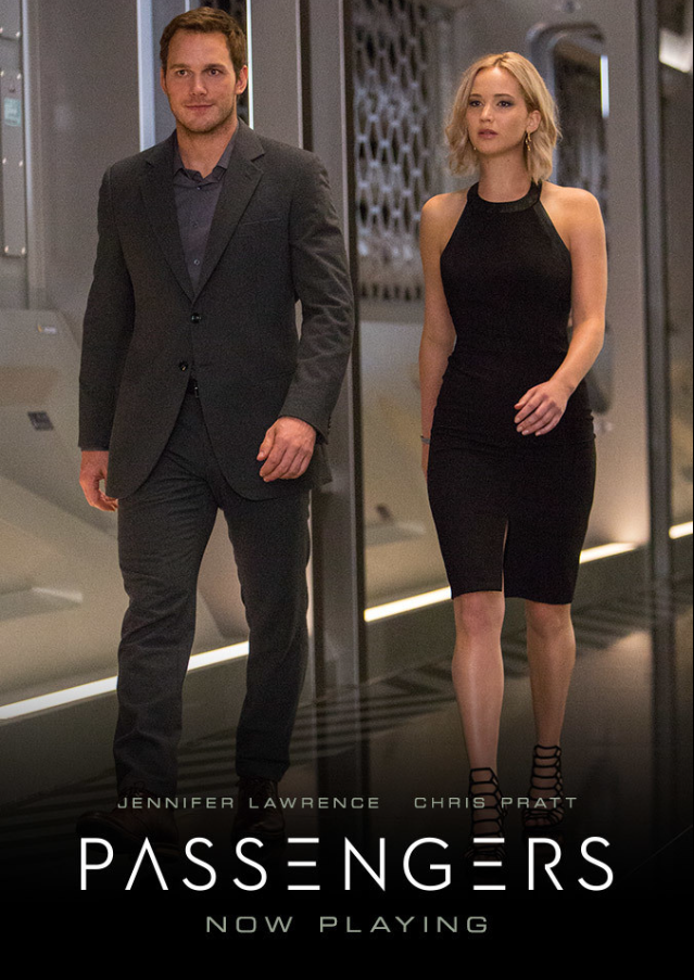 영화 패신저스 주인공들 사진