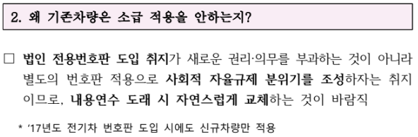연두색 번호판 세부내용