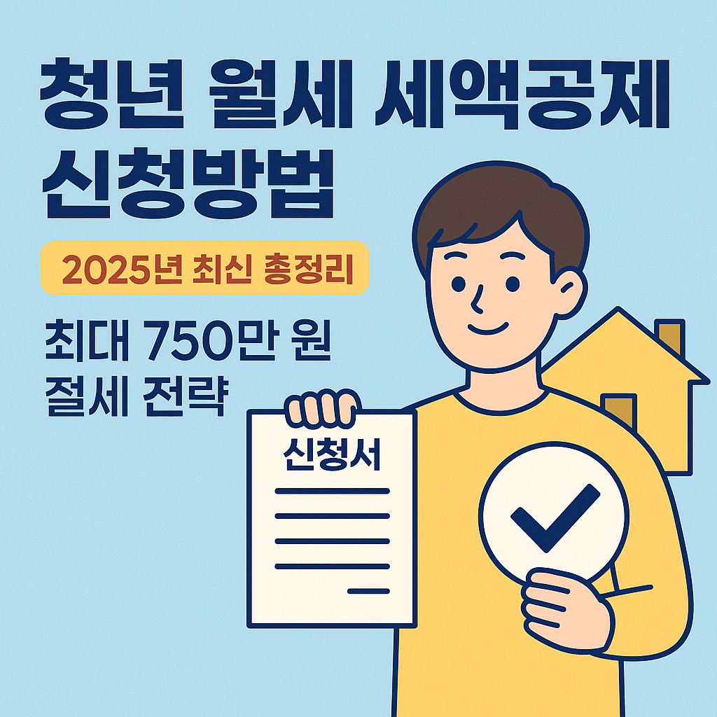 청년 월세 세액공제 신청방법