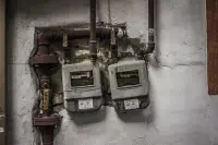 오래된 전기 계량기