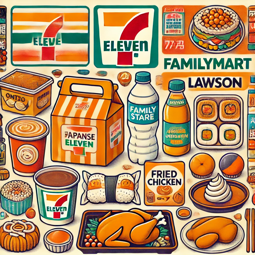 일본 편의점 이미지