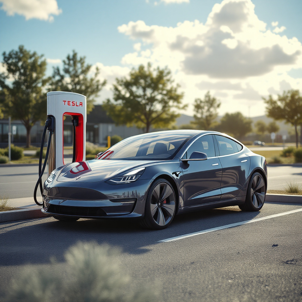 테슬라 전기차 충전소