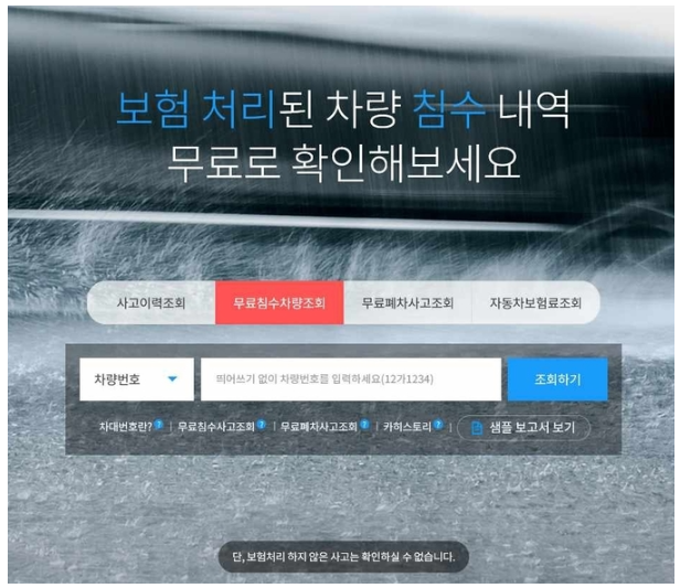 보험개발원 카히스토리