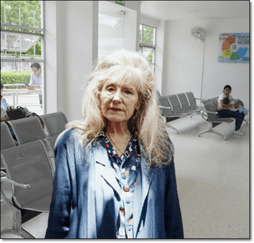 치매증이 있는 노인