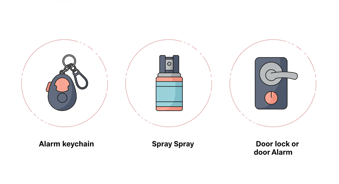 1. 여행지에서 실전 활용도 높은 호신용품 TOP3