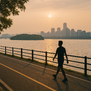 걷기만 해도 돈 벌어요? 한강에서 시작한 앱테크 부업 일상
