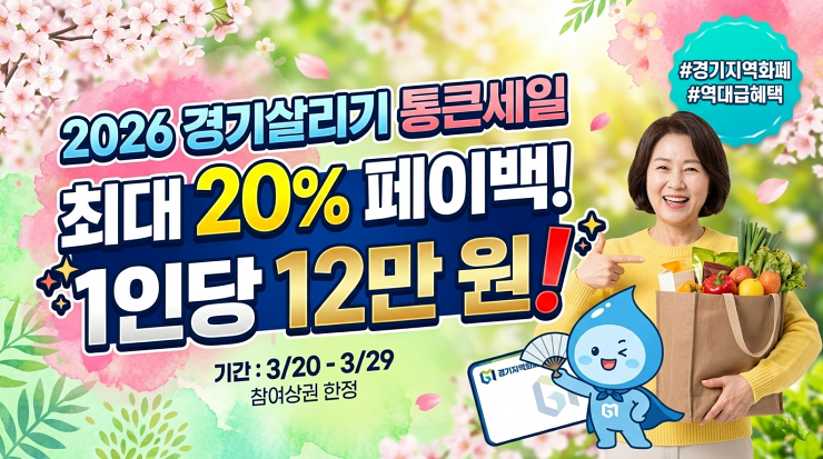 2026 경기살리기 통큰세일 페이백 총정리