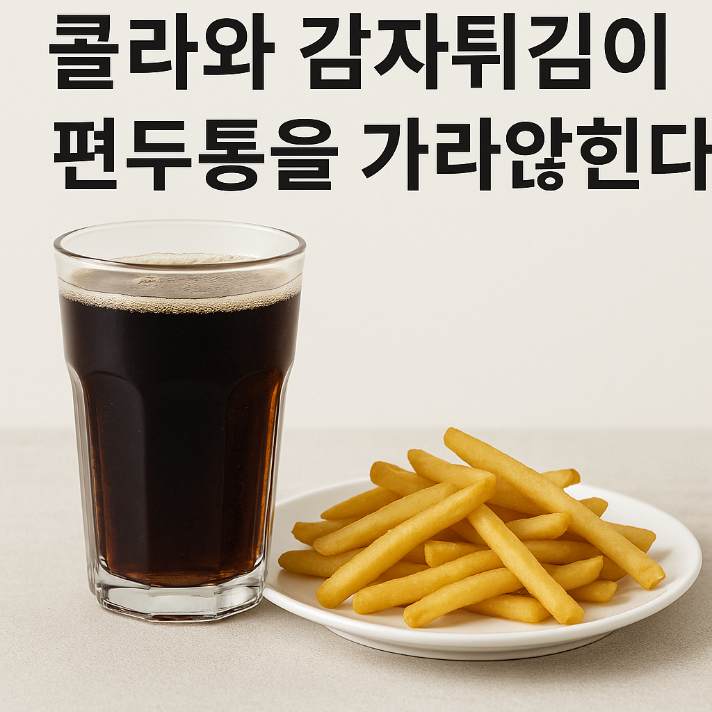 콜라와 감자튀김