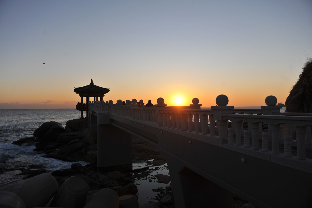 속초 영금정 일출