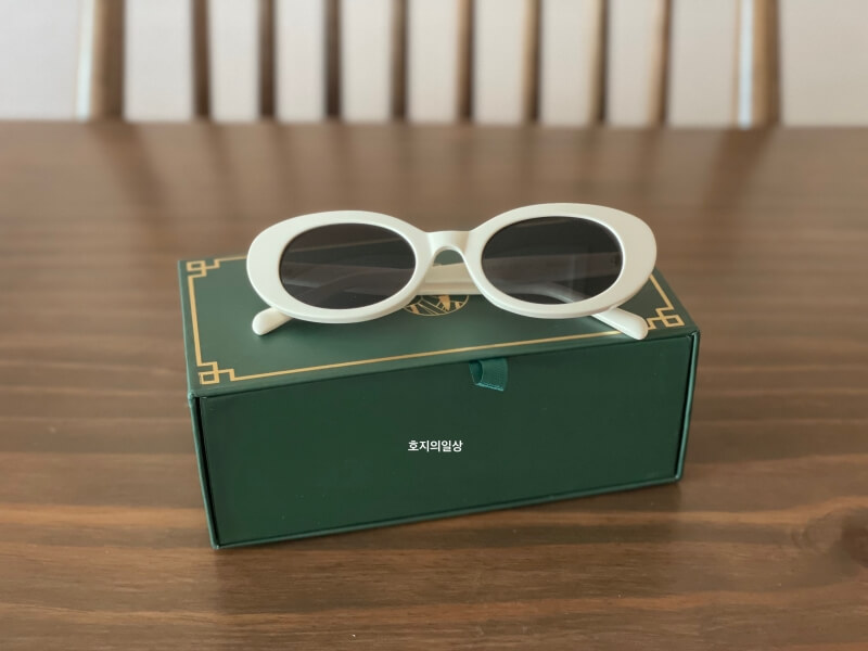 긱타 아이웨어 만주(아이보리) 선글라스 구매 후기
