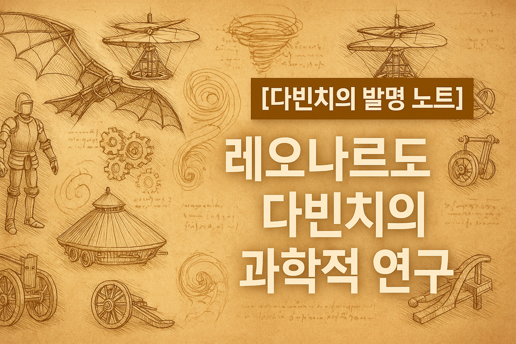 다빈치 노트 속 과학의 세계