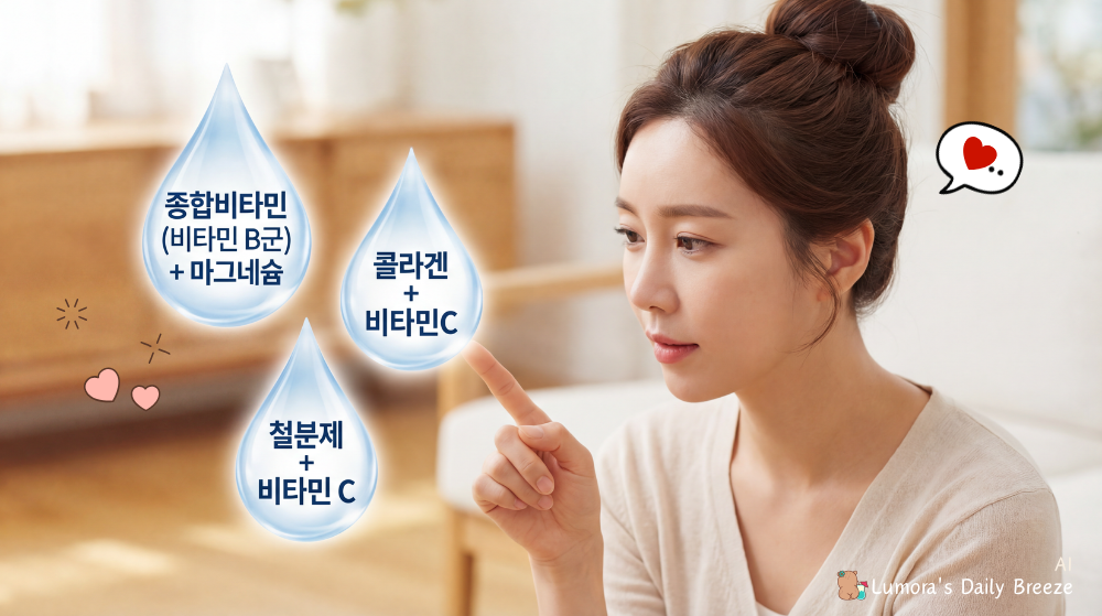 종합비타민의 짝꿍! 함께 먹으면 폭발적인 시너지 조합