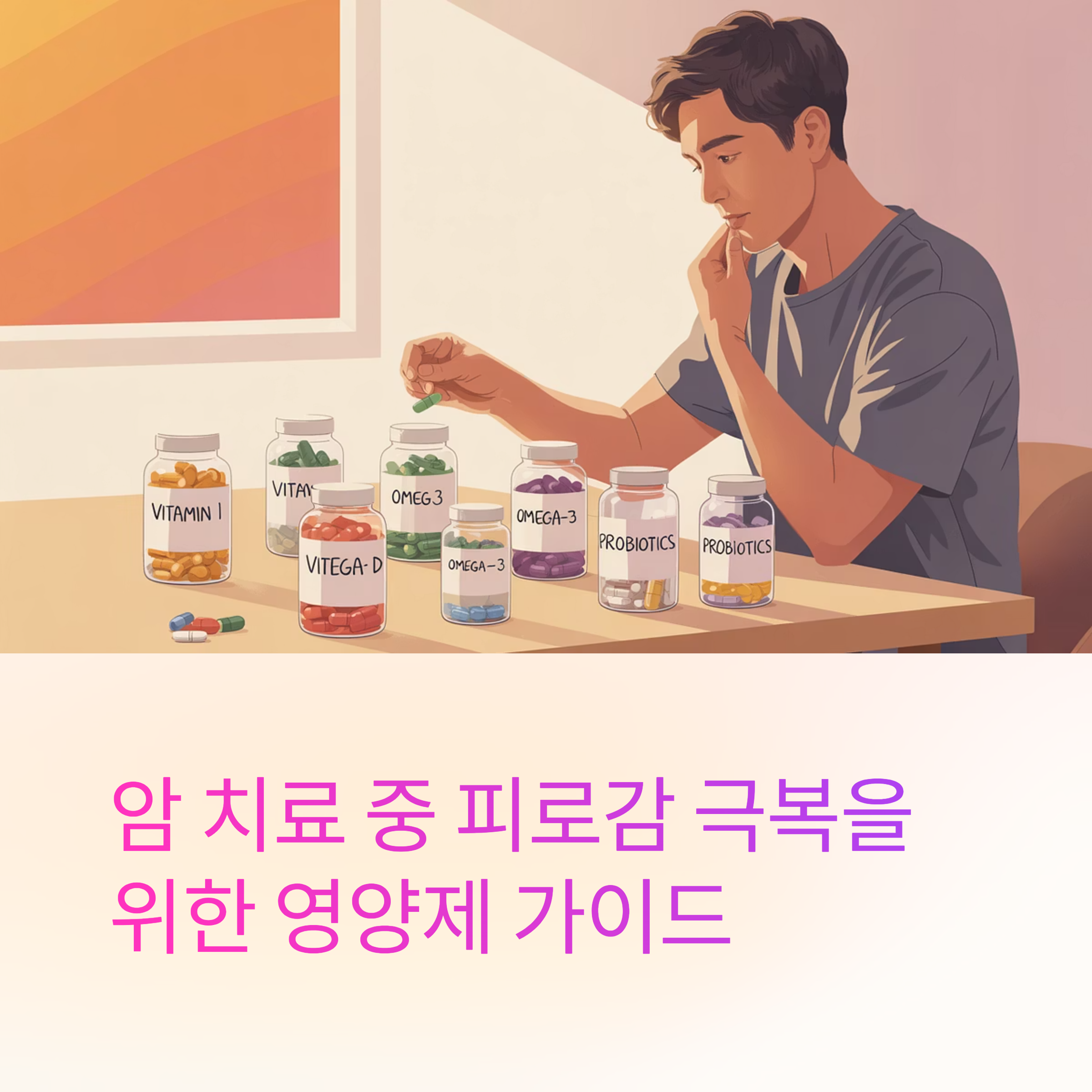 암치료 피로감 극복 대표이미지