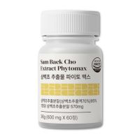자연속의이야기 삼백초 추출물 파이토 맥스 식약청 HACCP 인증 제조시설, 1개, 60정