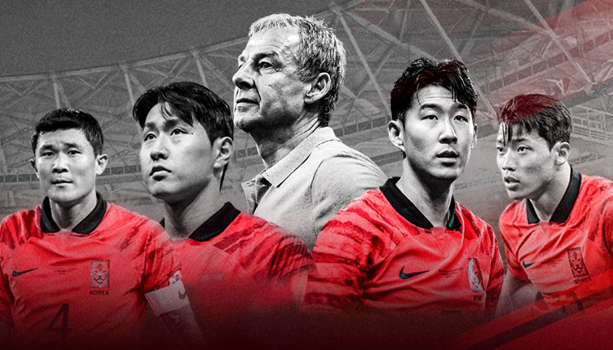 2023 아시안컵 한국팁 감독과 축구선수들