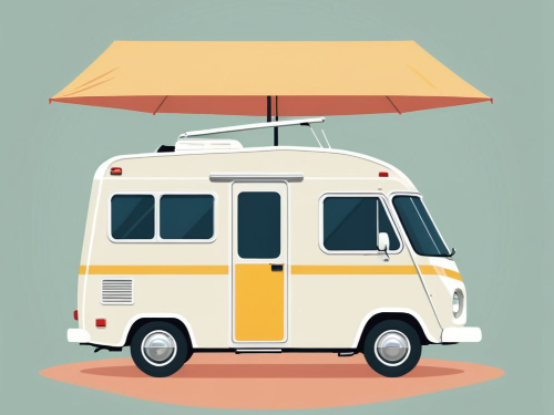 연천-구석기체험숲-캠핑카파라솔