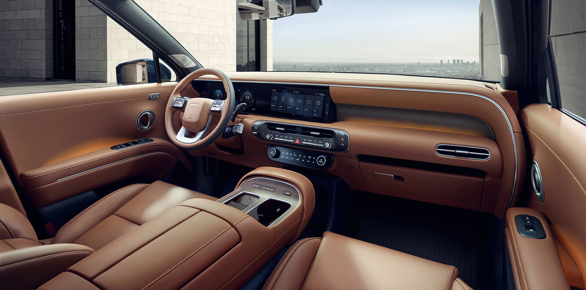 아빠들이 선호하는 팰리세이드 2열 독립시트 실내 공간