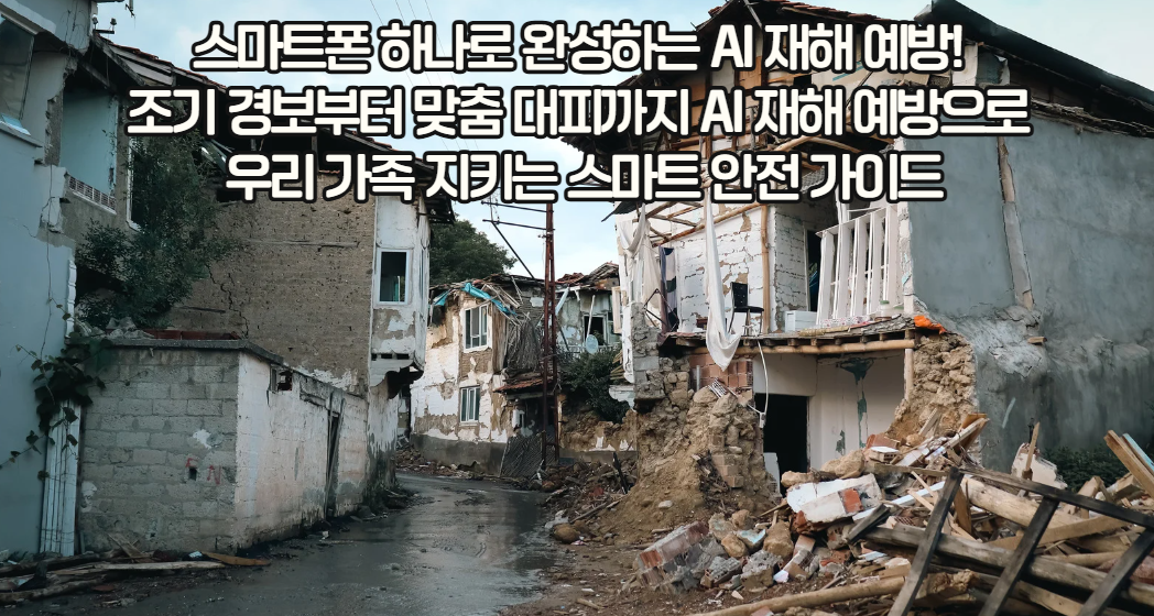 스마트폰 하나로 완성하는 AI 재해 예방! 조기 경보부터 맞춤 대피까지 AI 재해 예방으로 우리 가족 지키는 스마트 안전 가이드