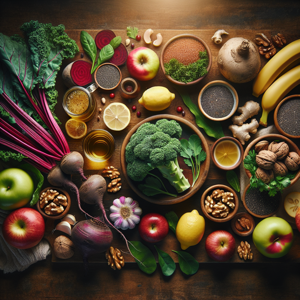 간 해독에 좋은 음식 TOP 10: 몸 속 노폐물을 제거하는 자연 식품