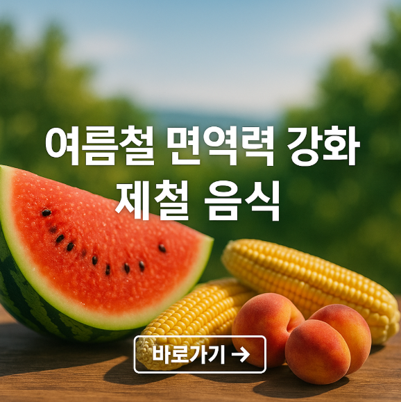 면역력 강화 제철음식