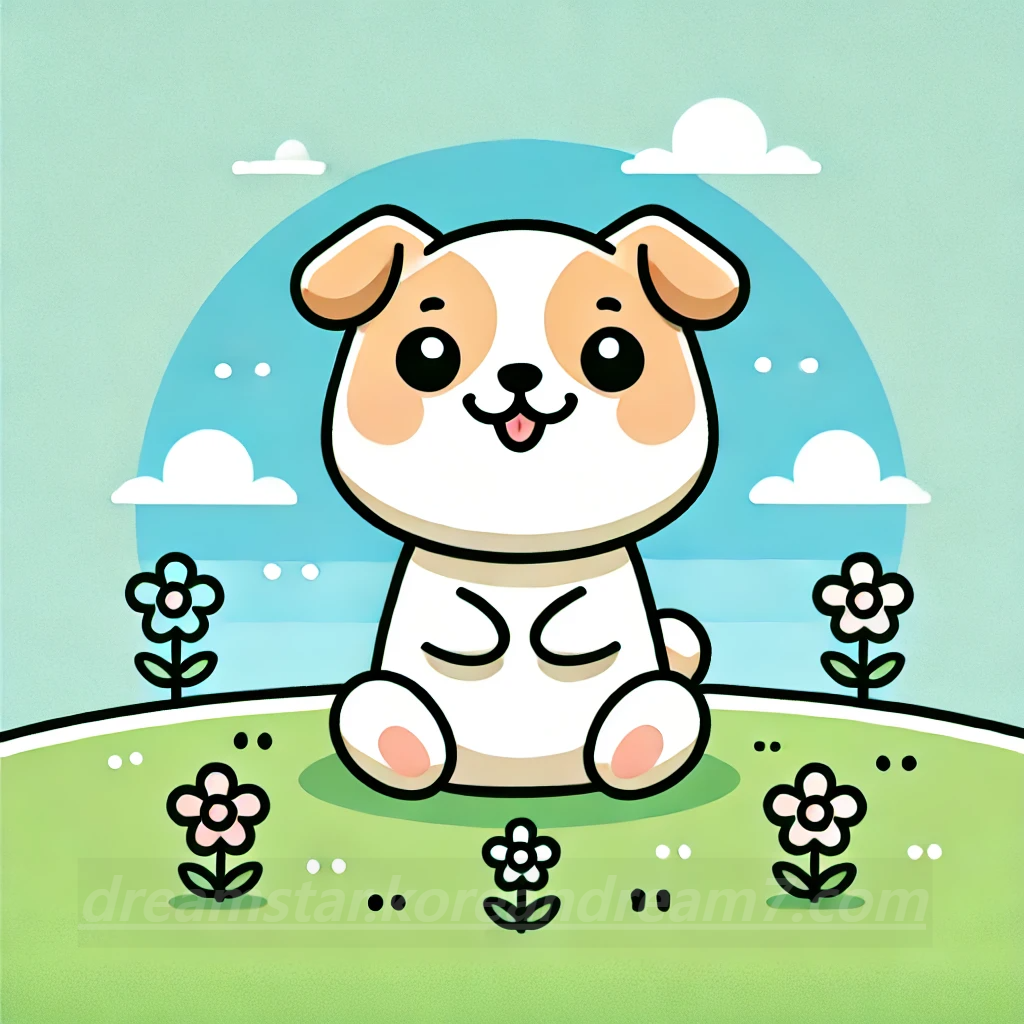 키우던 강아지 꿈