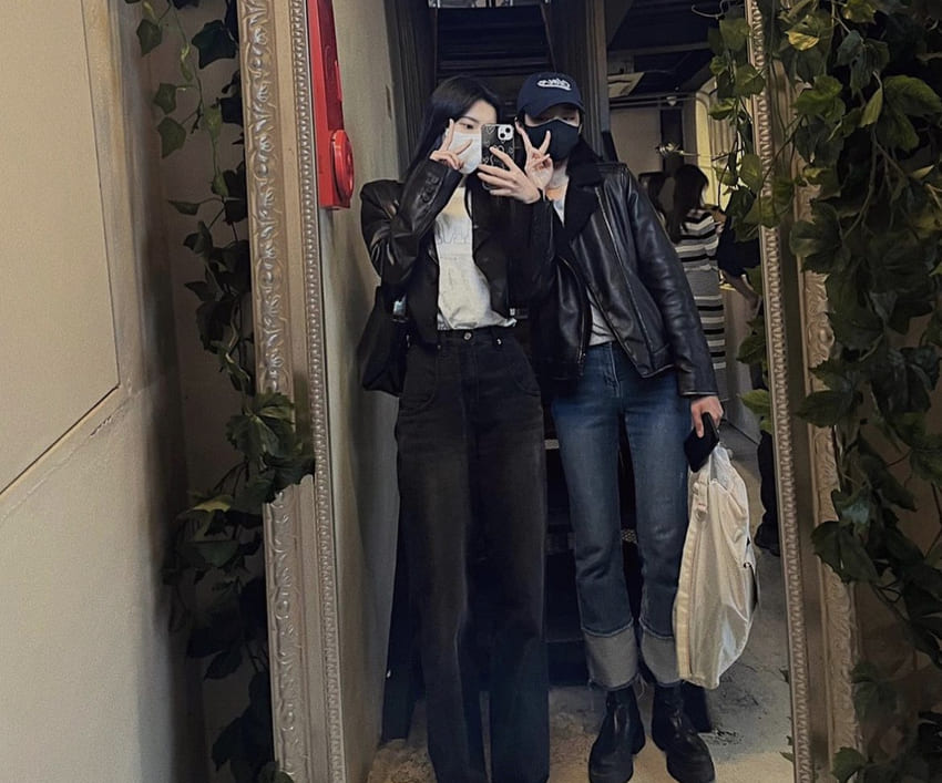 노윤서 사복 패션
