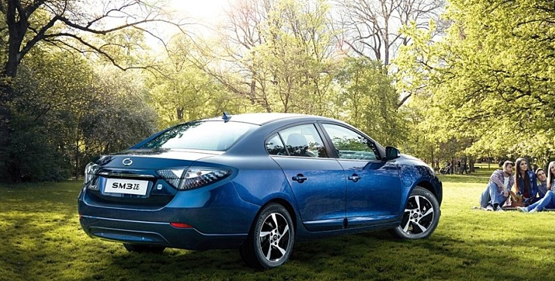 SM3 Z.E. 2017년형 모델 후면사진