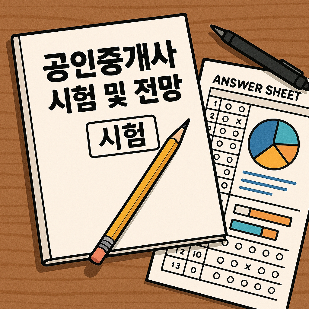 공인중개사 시험 및 전망