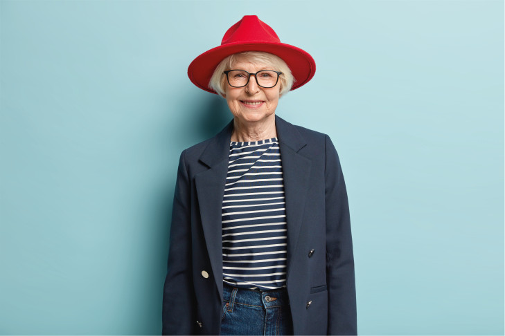 시니어 세대를 위한 악세사리·스카프 스타일링