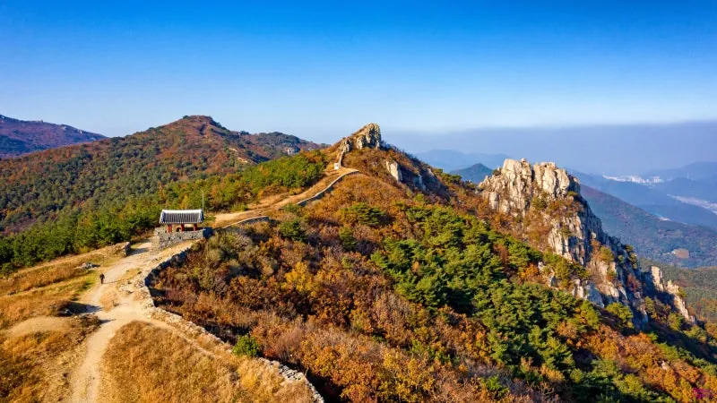 가을등산 이미지