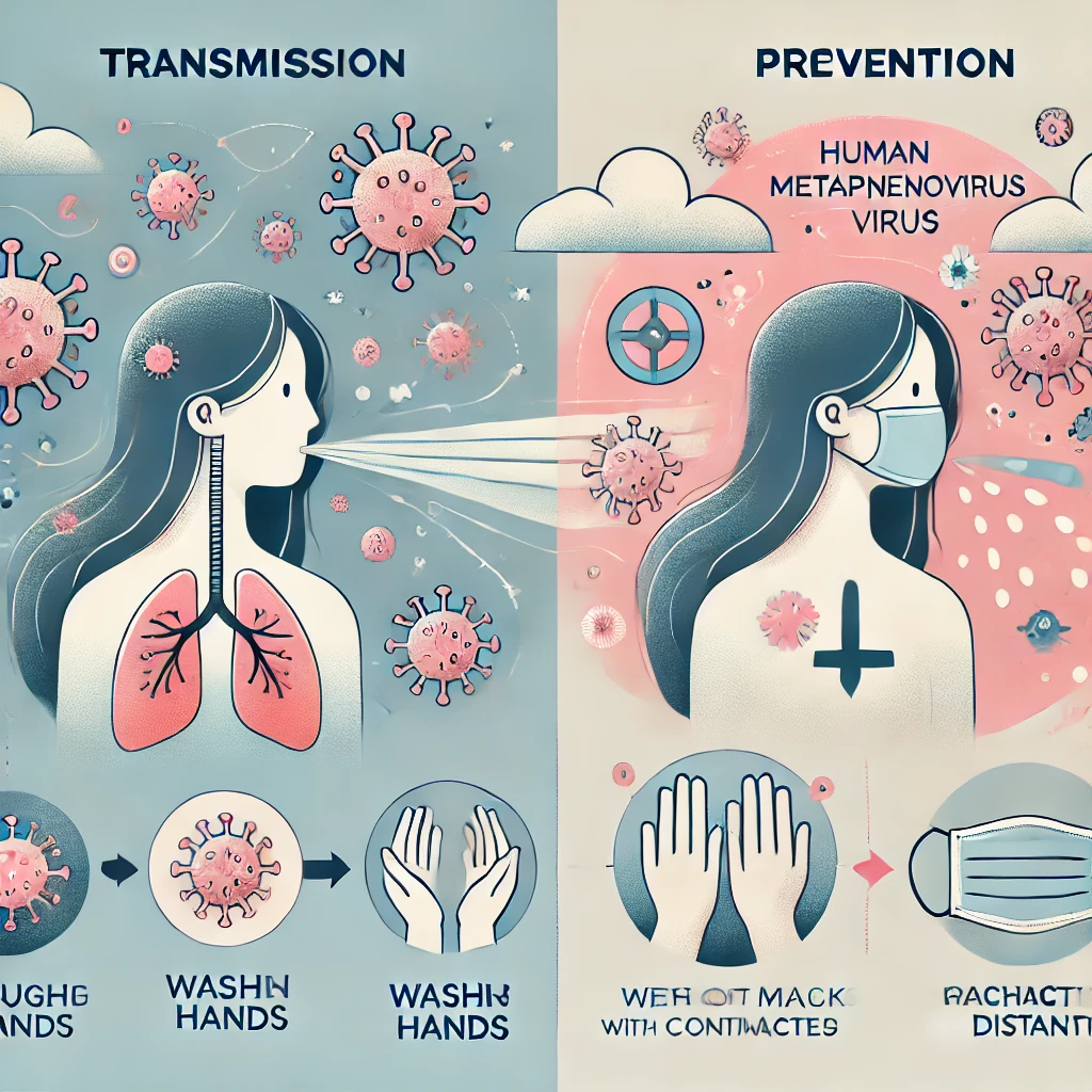 메타뉴모바이러스(HMPV) 초기 증상, 치료법 및 예방법 3분 정리