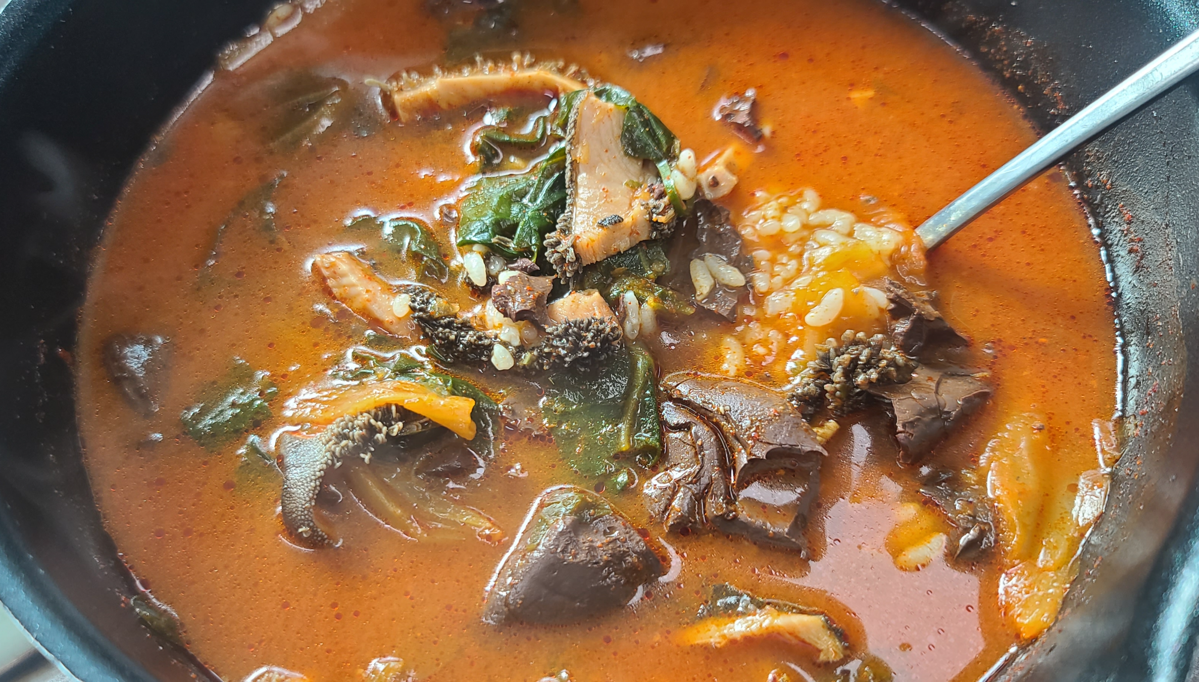 쿠팡 로켓배송 얼큰한해장국 외갓집 더명작양평해장국 양평해장국 소선지 소내장 영양정보 한우흑양 얼큰한국밥