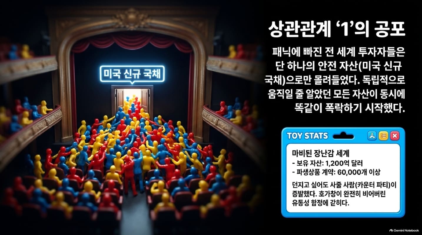 상관관계 1의 공포