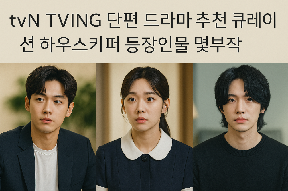 tvN 하우스키퍼 몇부작? 등장인물까지 완벽 정리