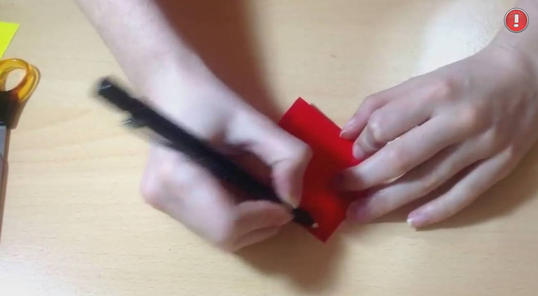 카네이션 꽃 접는 과정 사진