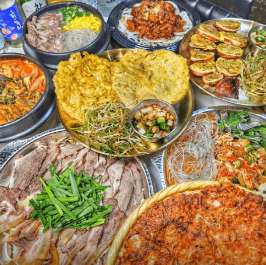 용암동 맛집 "주해장집" 음식