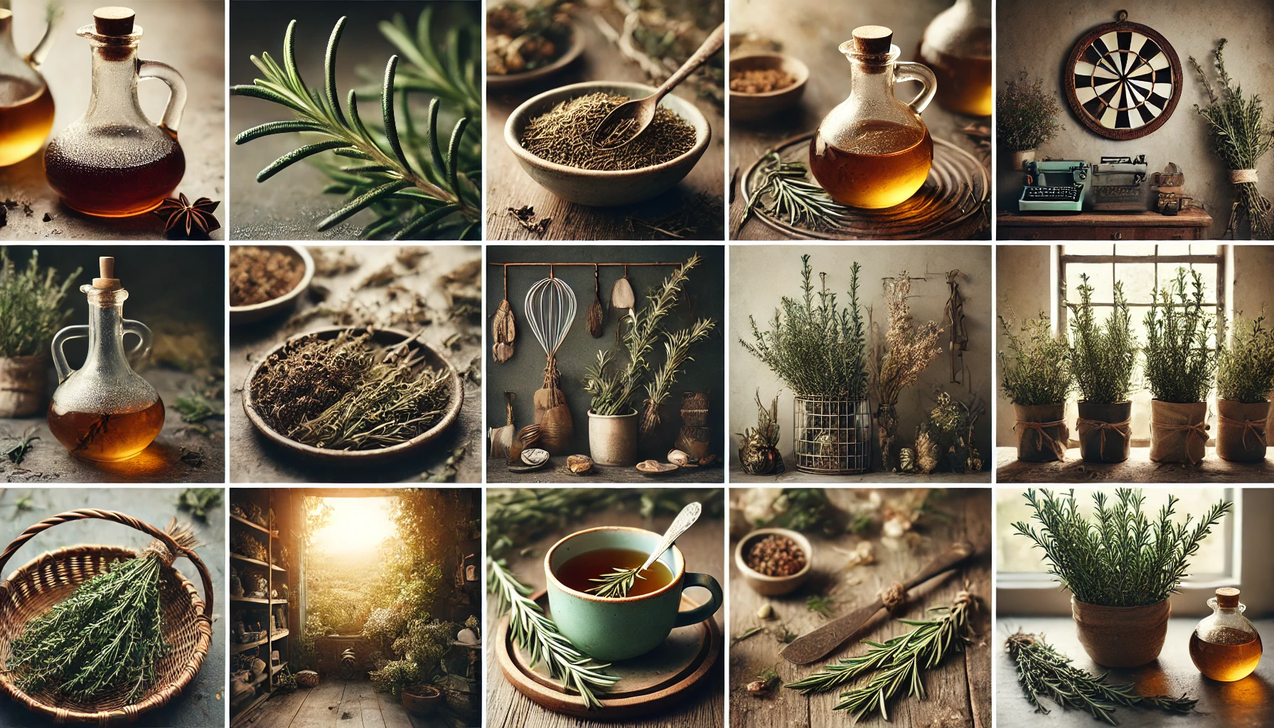 로즈마리 활용법 및 레시피