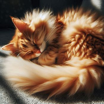 고양이의 잠 자는 행동