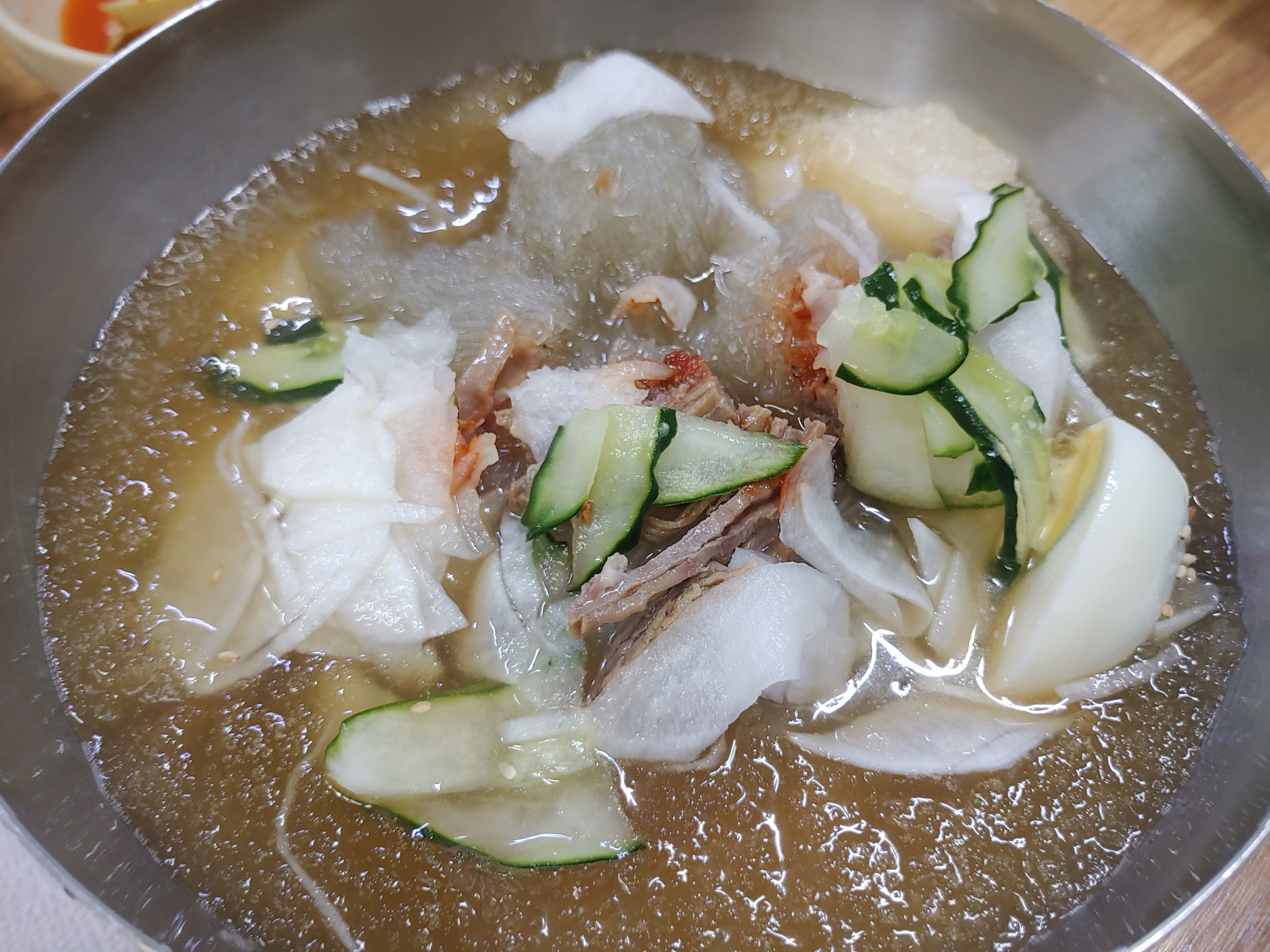 물냉면이 최고