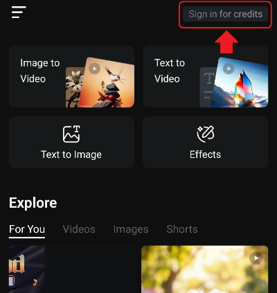 klingai 다운 캡쳐 이미지